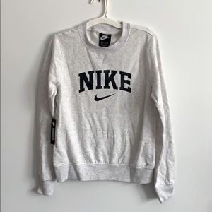 White nike crew neck!